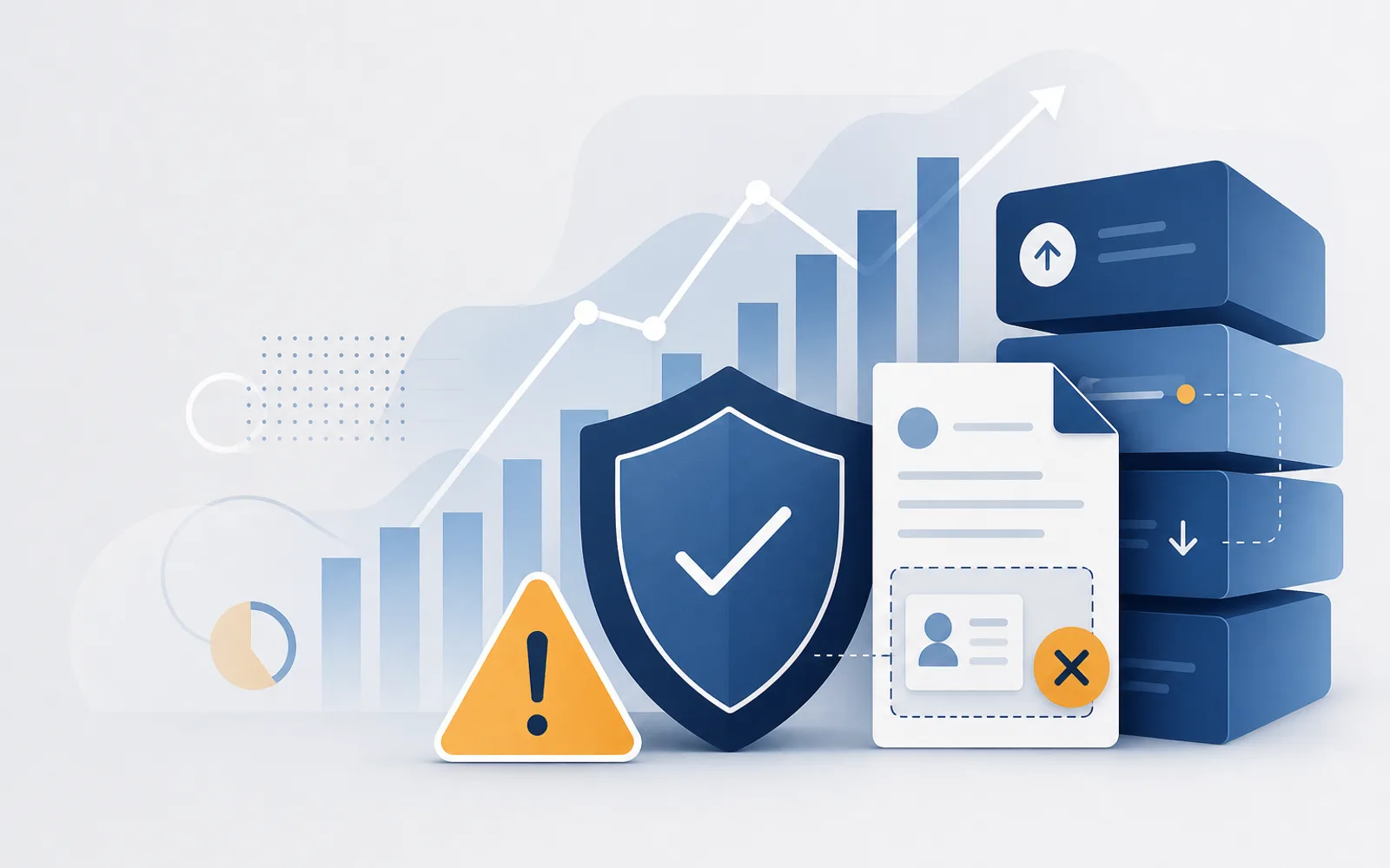 Editorial illustration representing cryptocurrency scam