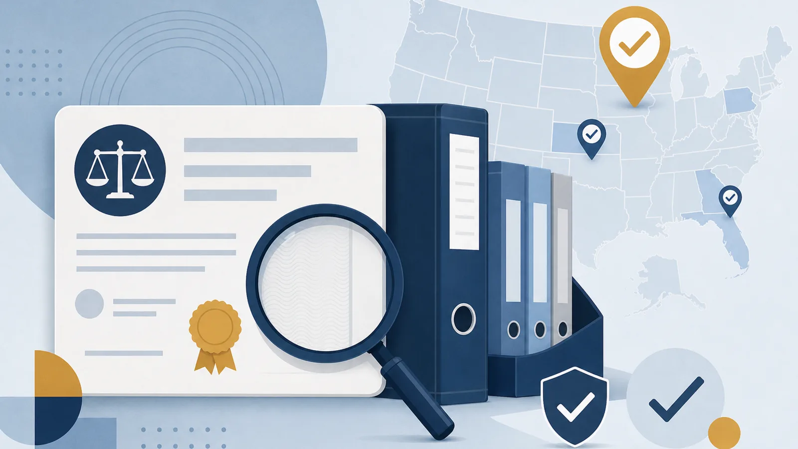 Illustration of verification records and careful contact review